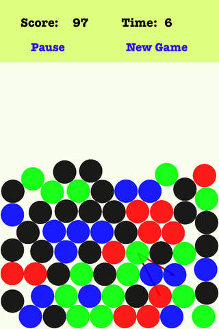 Gravity Dots Plus - Link the dots according to the order of the red green blue screenshot 3