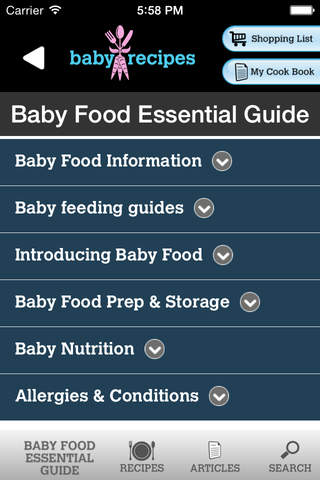 Baby Recipes & Health Pro screenshot 3