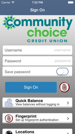 Community Choice Mobile Banking