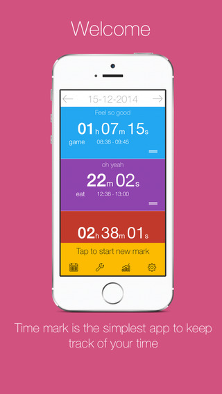 Time Mark - Beautiful Time Tracker With Insights