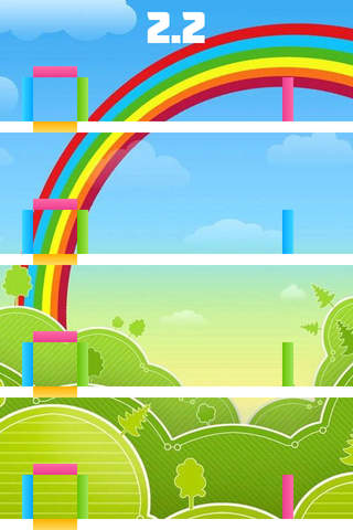 Rainbow Square Colors screenshot 2