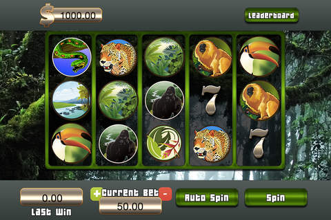 AAA Amazon Jungle Slots - Free Daily Chips screenshot 3