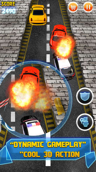 An Extremely Fast Blazing Cop Chase Battle