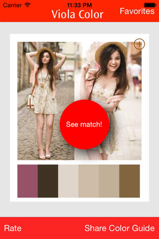 Viola Color - Fashion Styling & Color Mix and Match Shopping App screenshot 3