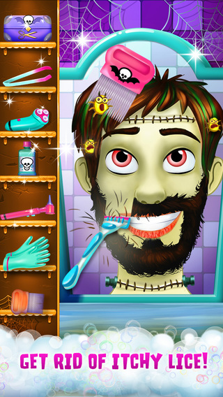 【免費遊戲App】Hairy Face Salon 2 - Monster Shave Makeover-APP點子