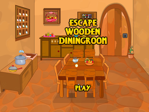 【免費遊戲App】Escape Wooden Dining Room-APP點子