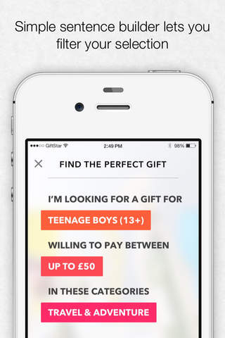 Giftstar: discover great gifts screenshot 3