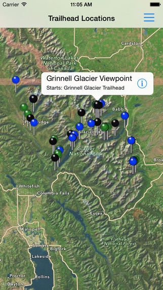 【免費旅遊App】Hiking Glacier National Park-APP點子