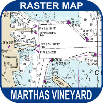 Marthas Vineyard Marine RasterMaps from NOAA 旅遊 App LOGO-APP開箱王