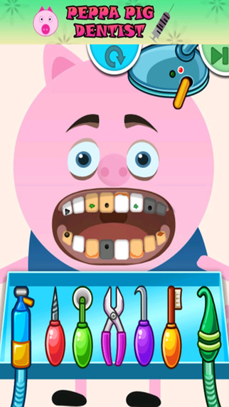 Kids Peppa Pig Dentist Game Edition
