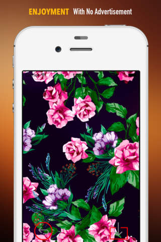 Rose Print Wallpapers HD: Quotes Backgrounds with Flora Designs and Patterns screenshot 2