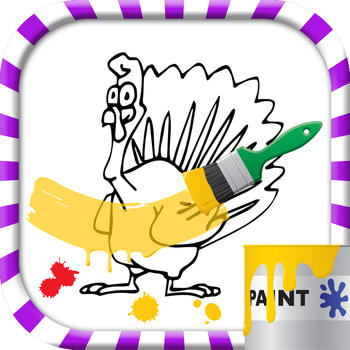 Thanksgiving Coloring Book Pro LOGO-APP點子