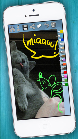 【免費娛樂App】Draw on a photo-APP點子