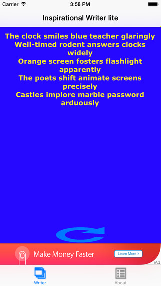 【免費娛樂App】Inspirational Writer lite-APP點子