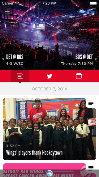 【免費運動App】Detroit Red Wings Mobile-APP點子