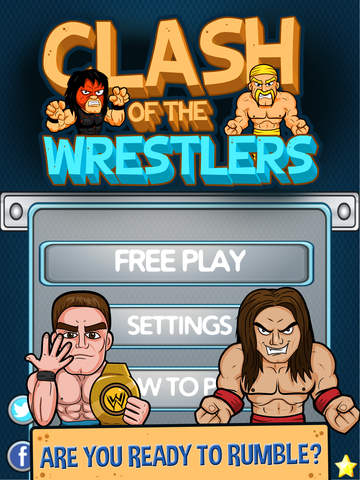 【免費遊戲App】Clash of the Wrestlers-APP點子