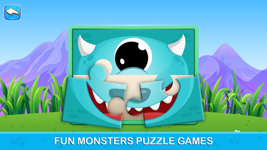 【免費遊戲App】Crazy Monsters Activity Center Free - The Preschool Puzzles Learning Game for Toddlers and Kids-APP點子