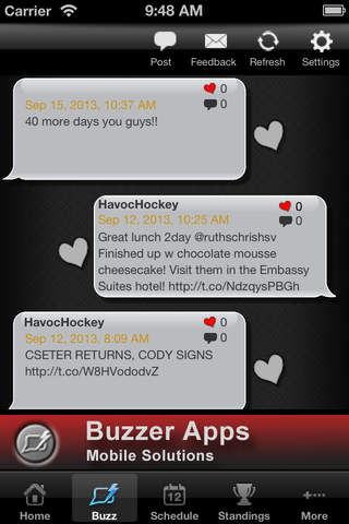 Huntsville Havoc Official App screenshot 3