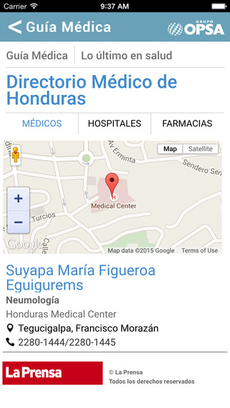 Directorio Médico de Honduras