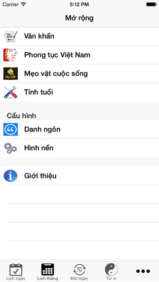 【免費生產應用App】Lịch Việt Nam-APP點子