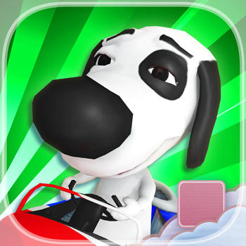 K9 Bubble Head City Rally - FREE - Dog Obstacle Course Go Kart Car Race Game LOGO-APP點子