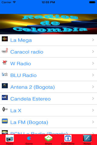 A'Radios Colombianas Online Buenas y Gratis screenshot 2