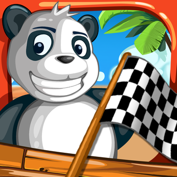 Turbo Toy Car - Panda Beach Race: High-Speed Buggy Driving Arcade LOGO-APP點子