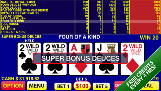 免費下載遊戲APP|Video Poker Deluxe - Real Vegas Casino Video Poker Games app開箱文|APP開箱王