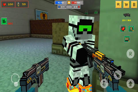 Pixel Z Hunter - Survival Shooter Mini Block Game with Multiplayer screenshot 4