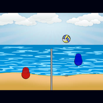 Beach Volleyball 2D LOGO-APP點子