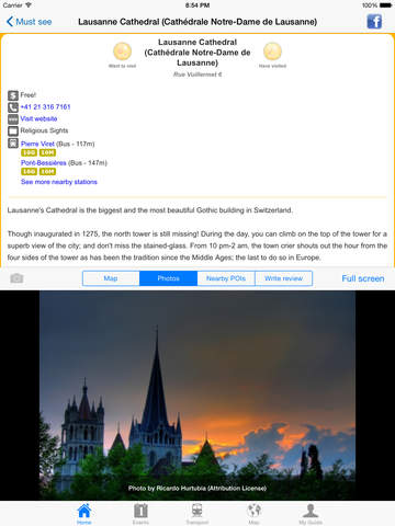 【免費旅遊App】Lausanne Travel Guide Offline-APP點子