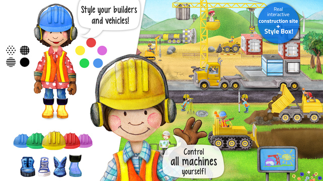 Tiny Builders - Action Construction Site for Kids