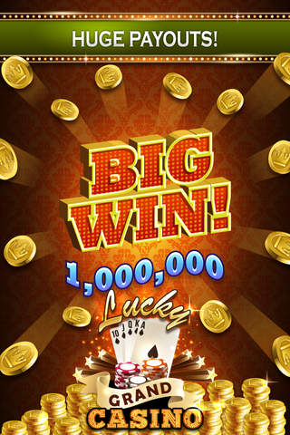 Super Lucky Grand Casino : Free Slot Machines, Video Poker and way more! screenshot 2