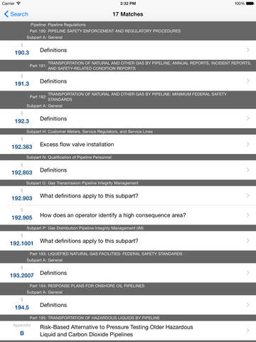 【免費書籍App】Pipeline Regulations (49 CFR Regs)-APP點子