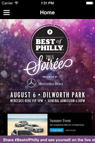 Best of Philly ® Soiree Presented by Mercedes-Benz screenshot 2