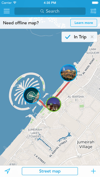 Dubai Offline Map Guide by Tripomatic