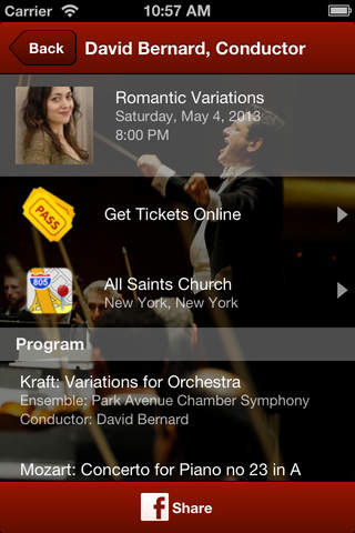 David Bernard, Conductor screenshot 3