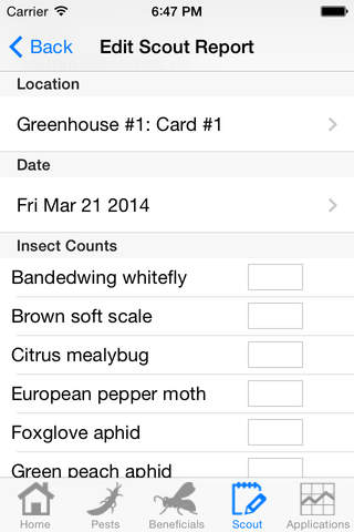 Greenhouse Scout screenshot 4