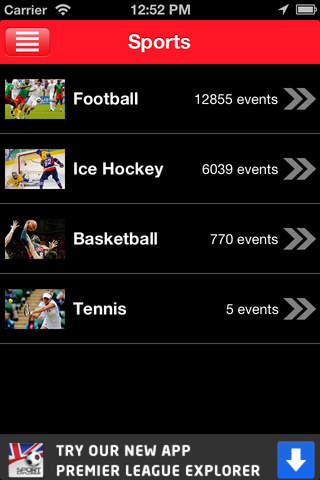Sportymob Live Score screenshot 2
