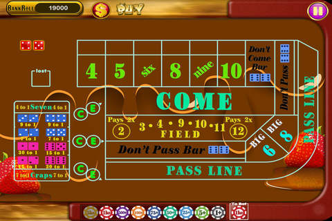 Yummy Sweet Candy Gummy Craps Casino Drop & Play Xtreme Dice Craze Pro screenshot 2