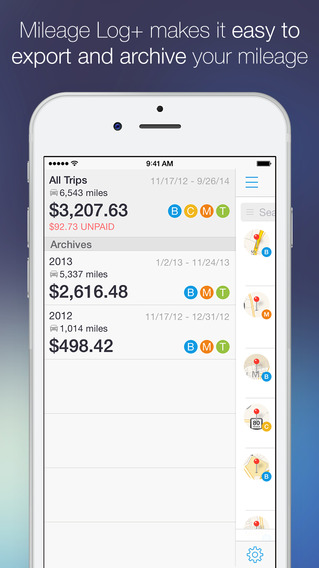 【免費商業App】Mileage Log+-APP點子