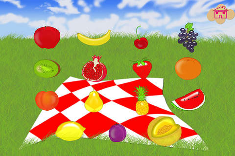 Fruits Coloring Pages Preschool Learning Experience Game screenshot 2