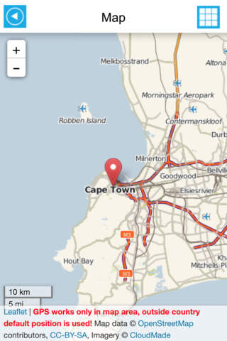 South Africa Offline GPS Map & Travel Guide Free screenshot 2