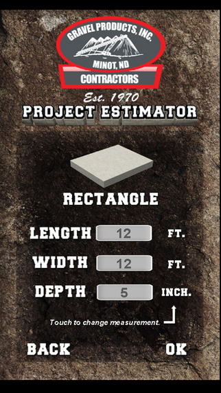 Gravel Products Project Estimator