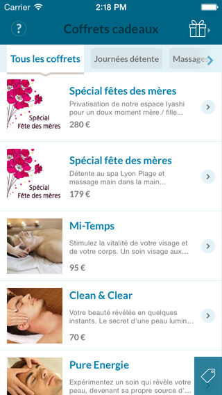 免費下載健康APP|Les coffrets Cadeaux du Spa Lyon Plage app開箱文|APP開箱王