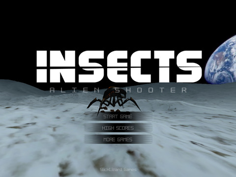 【免費遊戲App】Alien Insects Shooter on Moon 3D-APP點子