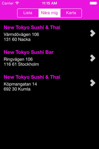 New Tokyo Sushi & Thai screenshot 4