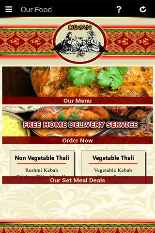 Diwan Balti Restaurant screenshot 3