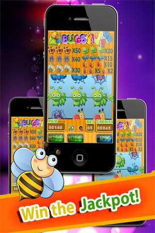 Bugsy Pro - All NEW Las Vegas Bugsy Slots Machine BIG  Winning! screenshot 3