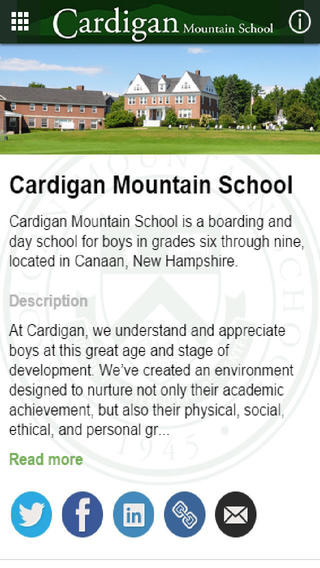 【免費教育App】Cardigan Mountain School-APP點子